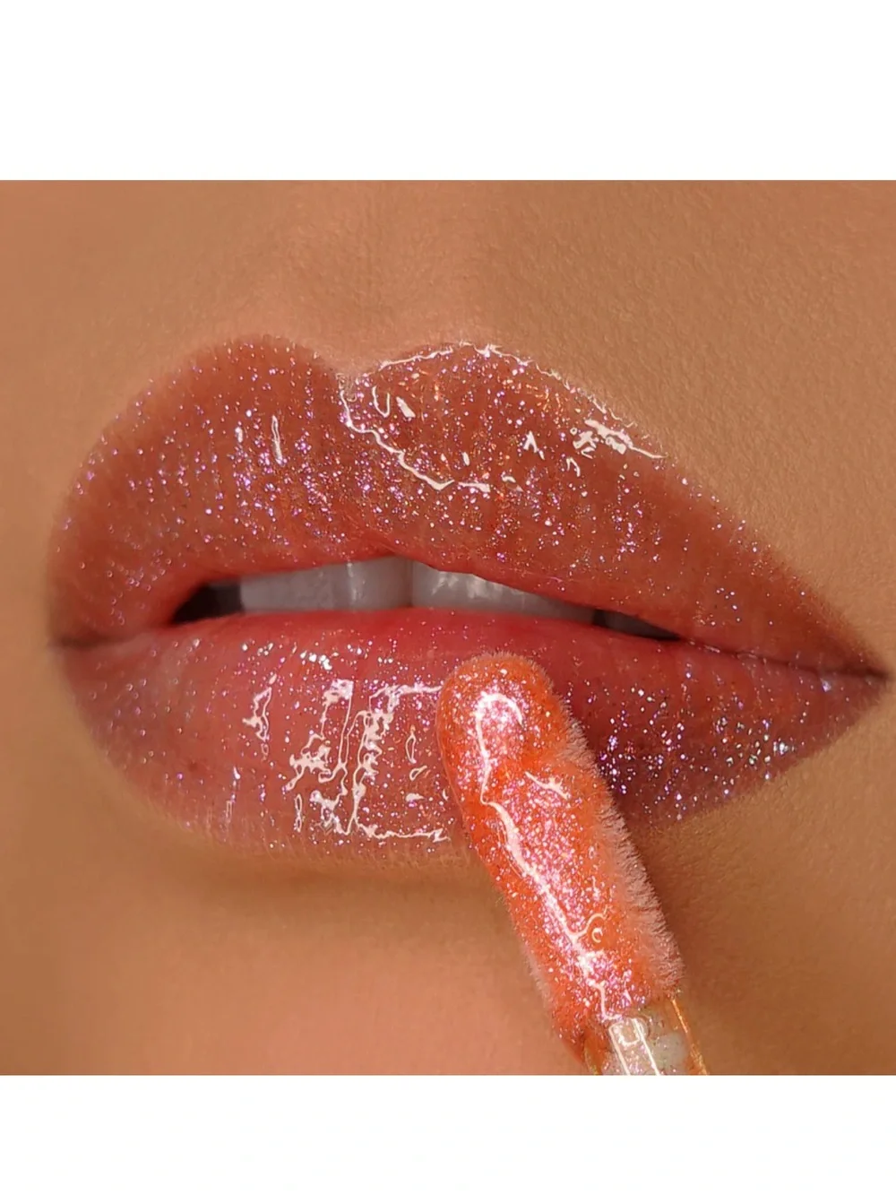 Queen Cosmetics Glitter Holographic Lipgloss Trio New FullSz Euphoria Angel Heat
